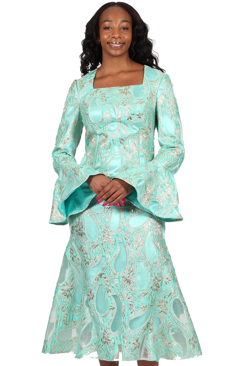 Diana Couture Church Dress 9117