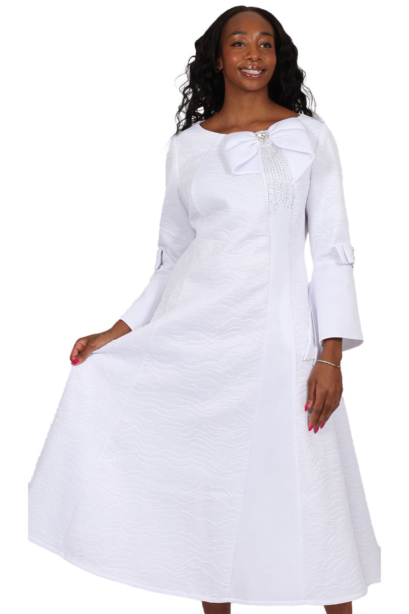 Diana Couture 9137 Church Dress White / 14 | Designer Church Suits Diana Couture 9137 Church Dress White / 14 | Designer Church Suits