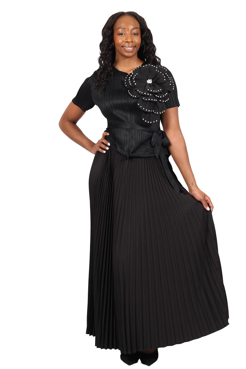 Diana Couture Church Dress 99451-Black