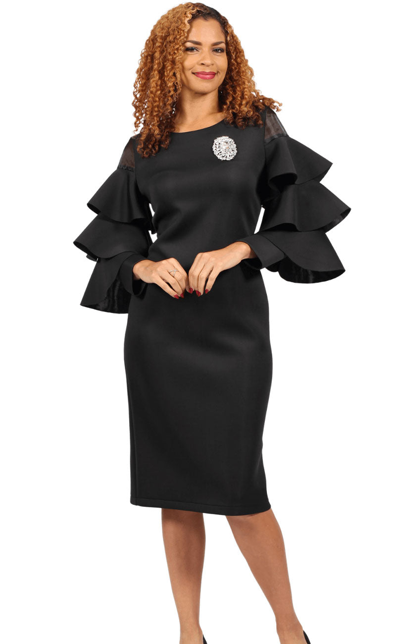 Diana Couture Church Dress 83557 - Church Suits For Less