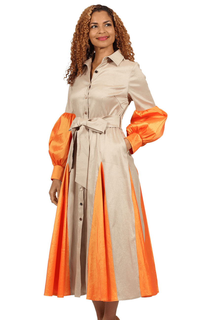 Diana Couture Church Dress 9022 - Church Suits For Less