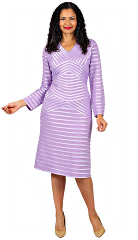 Diana Couture Dress 8658-Lilac - Church Suits For Less