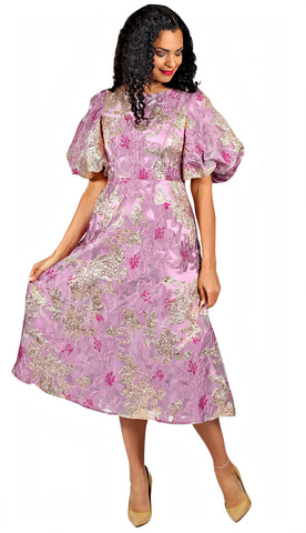 Diana Couture Church Dress 8691C-Lavender