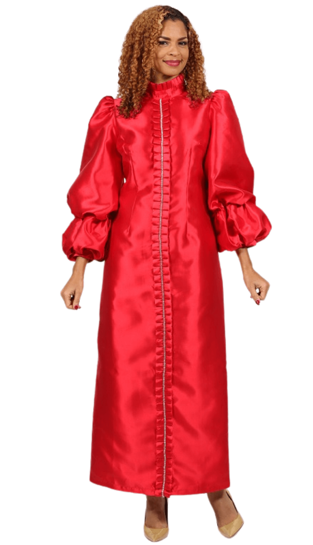 Diana Church Robe 8521-Red - Church Suits For Less