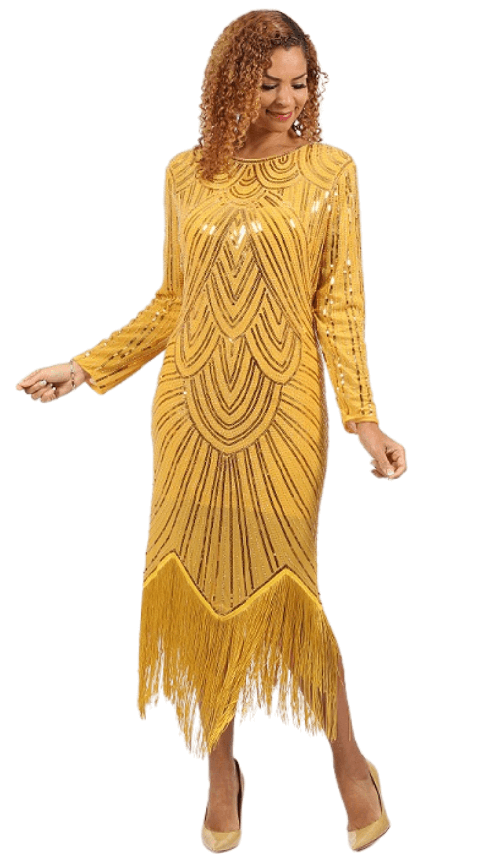 Diana Couture Church Dress 9066 - Church Suits For Less