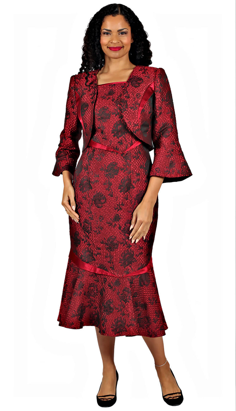 Diana Couture Church Dress 8729C - Church Suits For Less