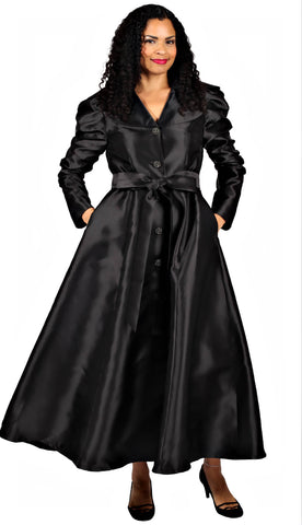 Diana Couture Church Dress 8743C-Black