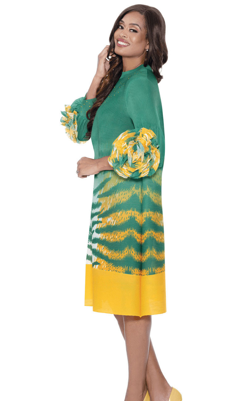 casual dress for church Casual Dress Formal Wear For Church HAJWOH Women Dresses For Church L  Elegant Flowy Puff Sleeve
