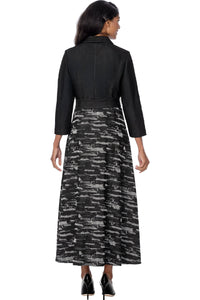 Devine Sport Denim Dress 800321-Black