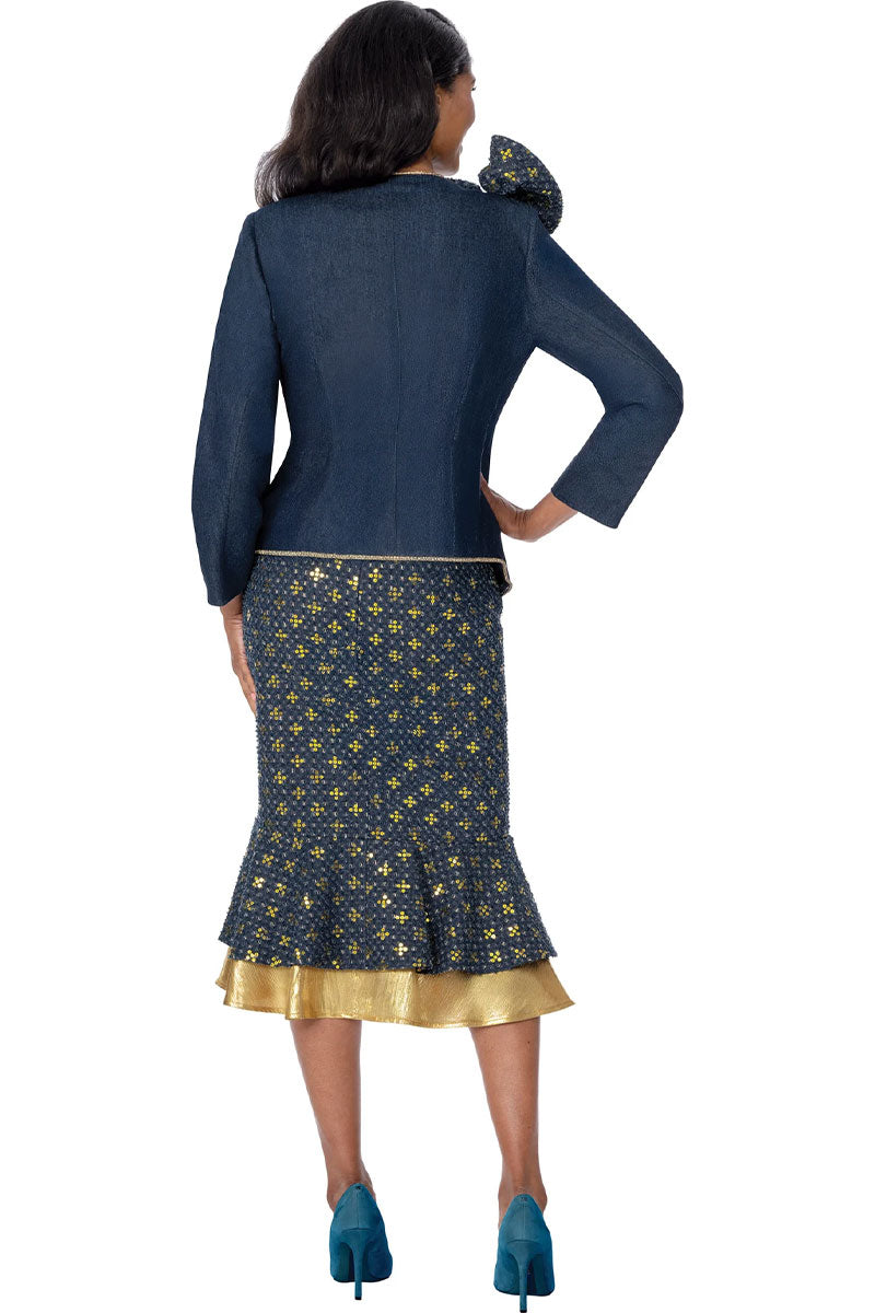 Devine Sport Denim Skirt Suit 800372