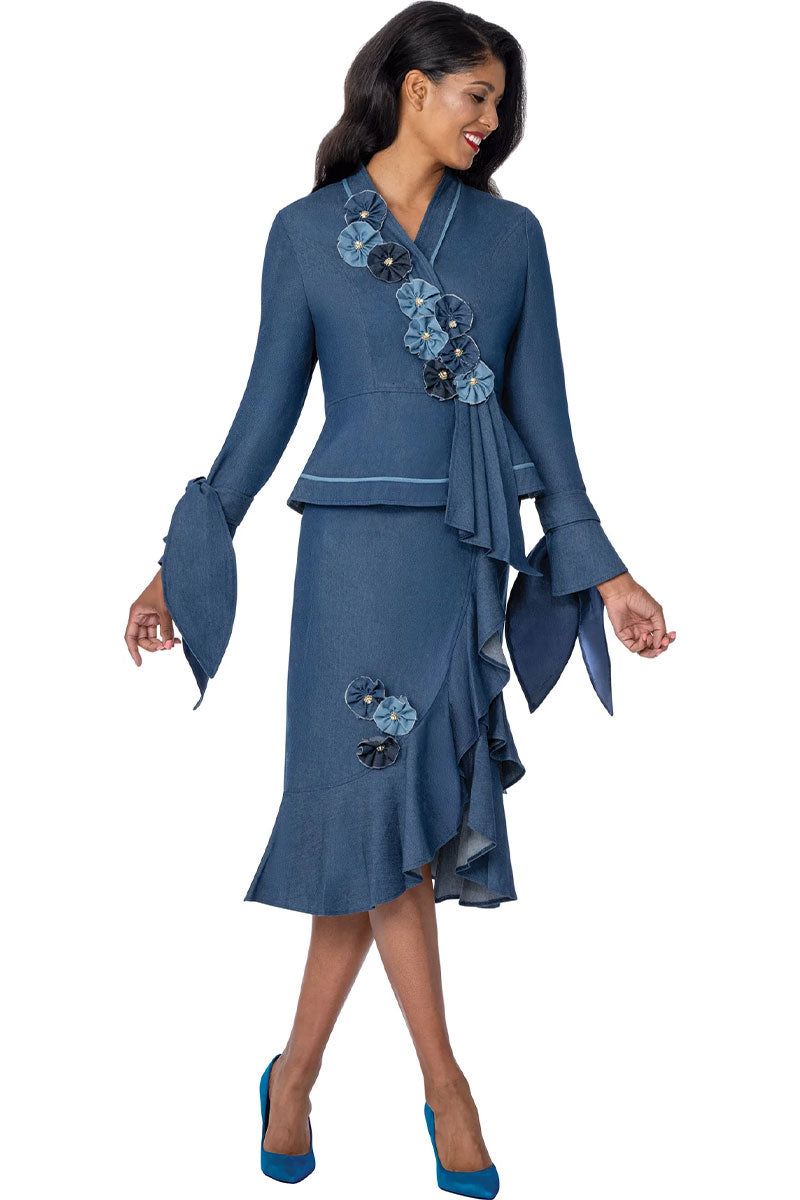Devine Sport Denim Skirt Suit 800432