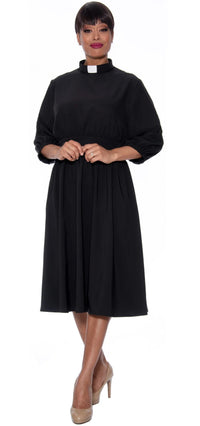 Royal Female Clergy Attire Clergy Knit Dress With Tab Collar Sacred Stitches Royal Female Clergy Attire Clergy Knit Dress With Tab Collar Sacred Stitches