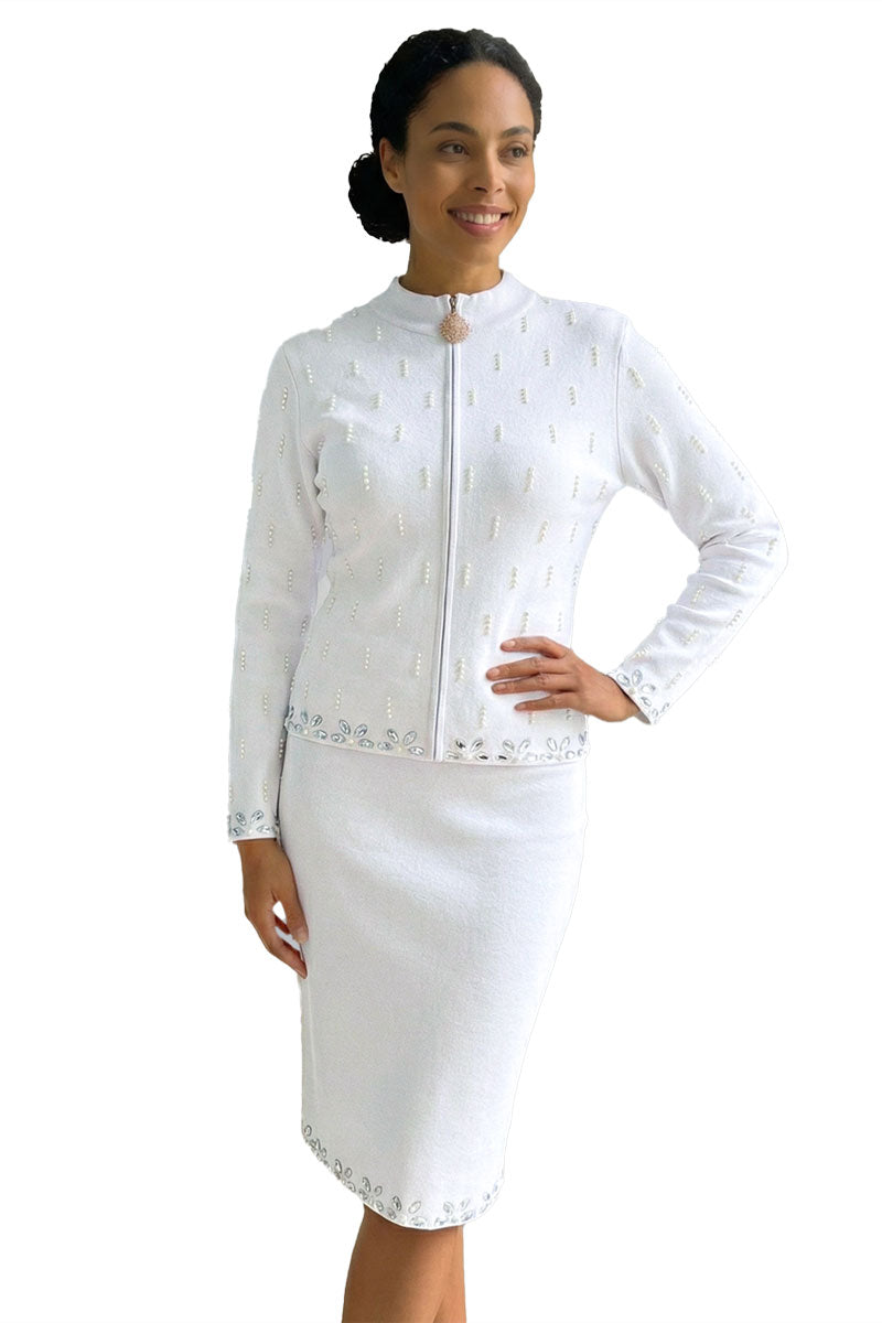 Donna Vinci Knit Suit 13460