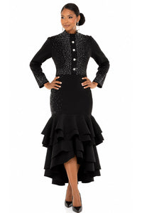 Donna Vinci Dress 12301-Black