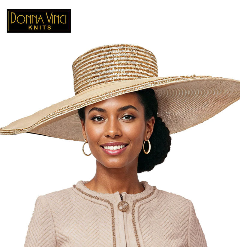 Donna Vinci Knit Suit 13463-Beige