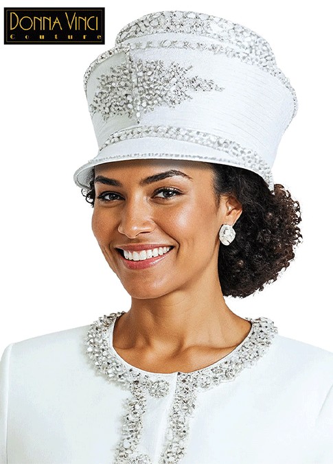 Donna Vinci Hat 13458-White