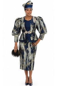 Donna Vinci Skirt Suit 12282