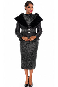 Donna Vinci Skirt Suit 12285