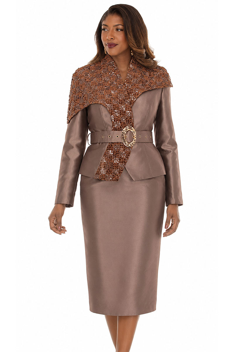 Donna Vinci Skirt Suit 12288