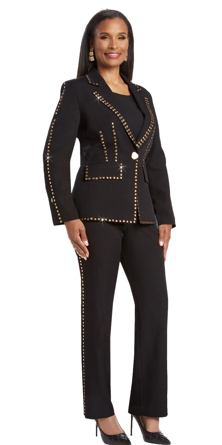 Donna Vinci Pant Suit 12071 - Church Suits For Less