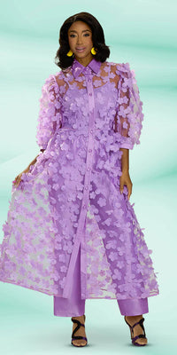 Donna Vinci Pant Suit 12180 - Church Suits For Less