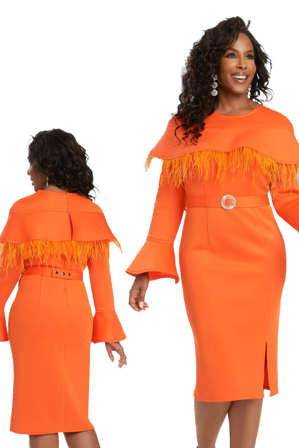 Donna Vinci Church Dress 12066 - Church Suits For Less