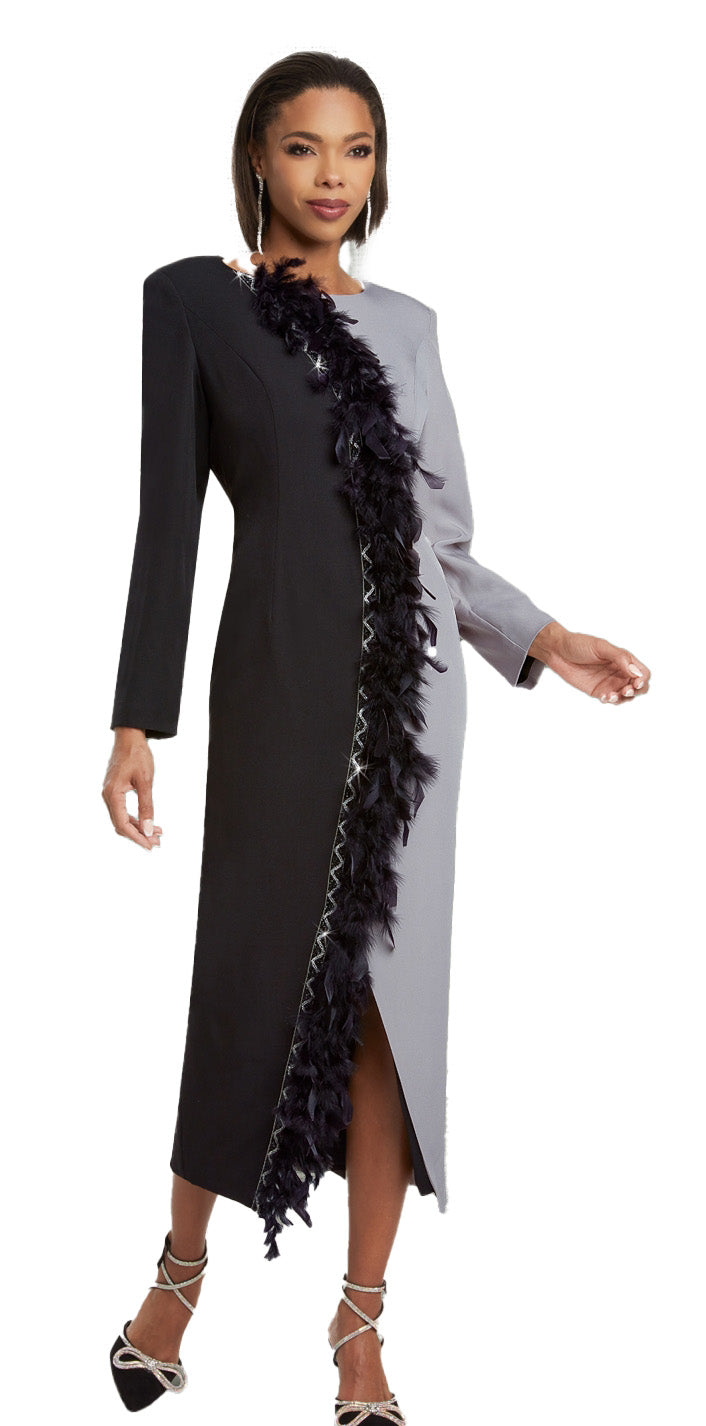 Donna Vinci Church Dress 12072 - Church Suits For Less