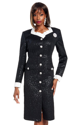 Donna Vinci Church Dress 5830 - Church Suits For Less