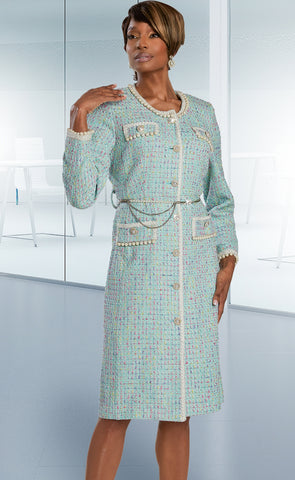 Donna Vinci Dress 5855 - Church Suits For Less