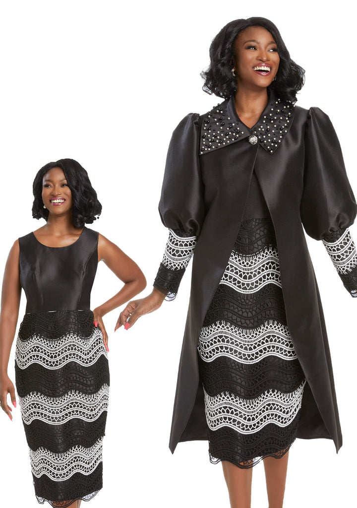 Donna Vinci Church Dress 5817 - Church Suits For Less