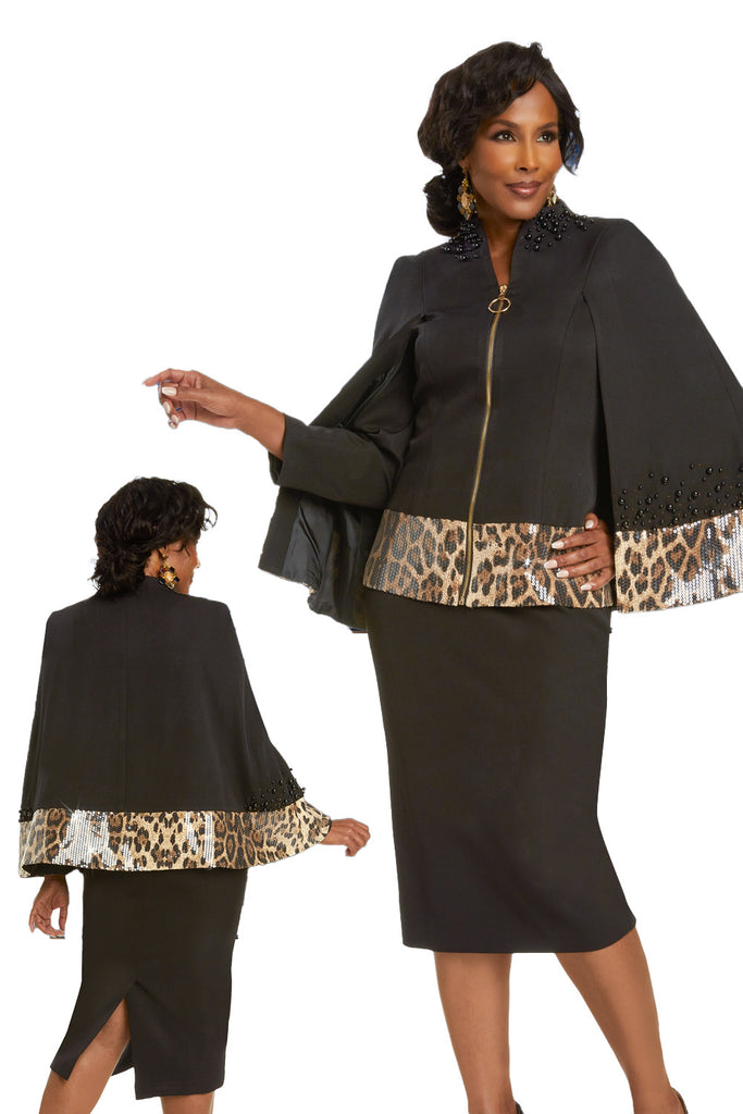 Donna Vinci Skirt Suit 12041 - Church Suits For Less