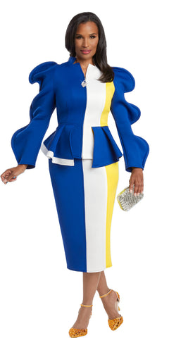 Donna Vinci Skirt Suit 12057 - Church Suits For Less