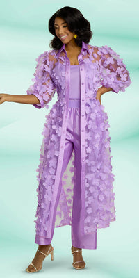 Donna Vinci Pant Suit 12180 - Church Suits For Less