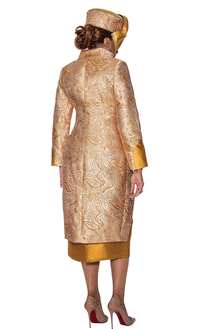 Dorinda Clark Cole Church Dress 5192C-Gold