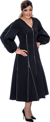Dorinda Clark Cole Dress 4621C-Black