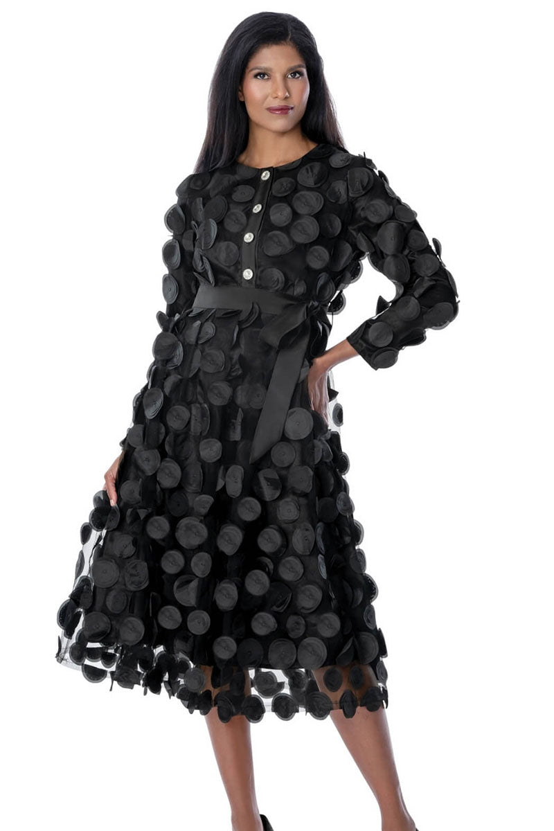 Dresses by Nubiano 100361-Black