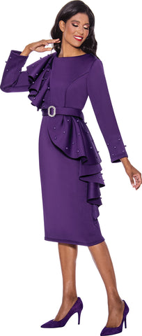 Church Dress By Nubiano 12131 - Church Suits For Less
