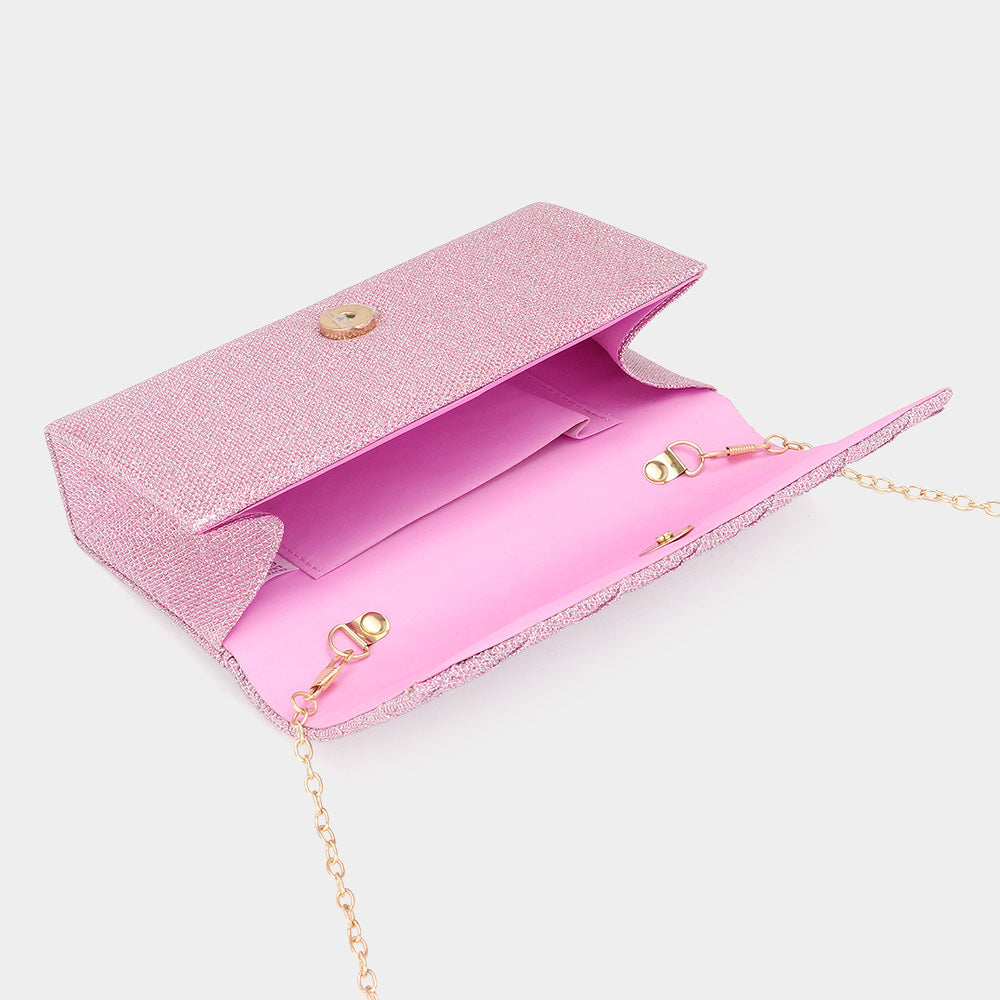 Women Clutch Bag 6183 Black