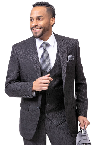 EJ Samuel Modern Fit  Suit M2763 - Church Suits For Less