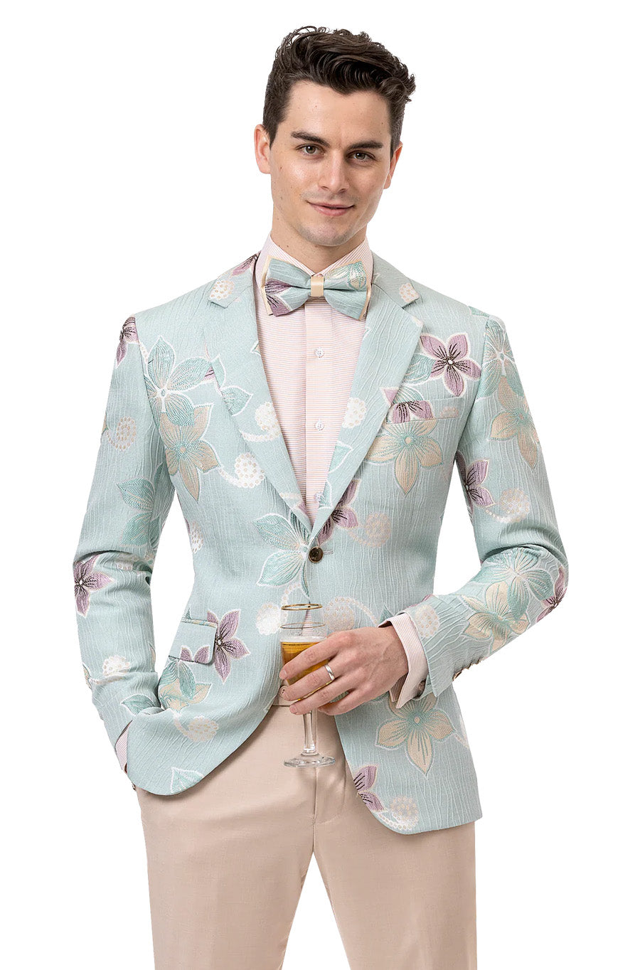 EJ Samuel Leopard Blazer J125 (LIMITED IN STORE) (SIZE 34R ONLY) main image 1