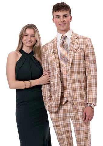 EJ Samuel Modern Fit Suit M2790 - Church Suits For Less
