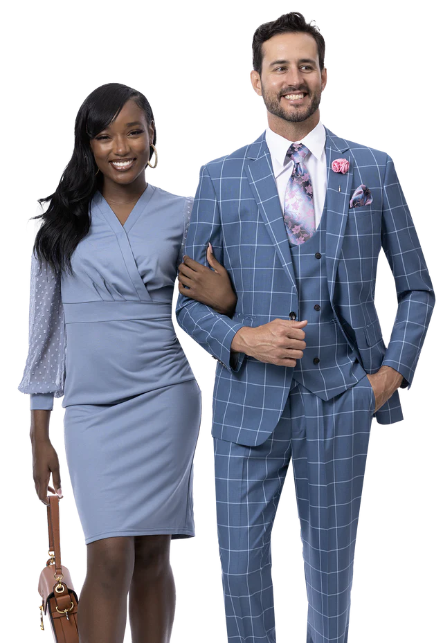 EJ Samuel Mint Suit M2792