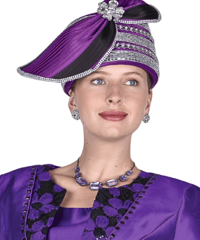 Elite Champagne Women Church Hat 6158