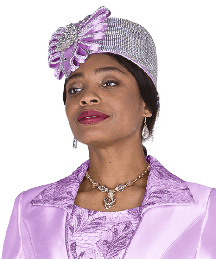 Elite Champagne Women Church Hat 6358