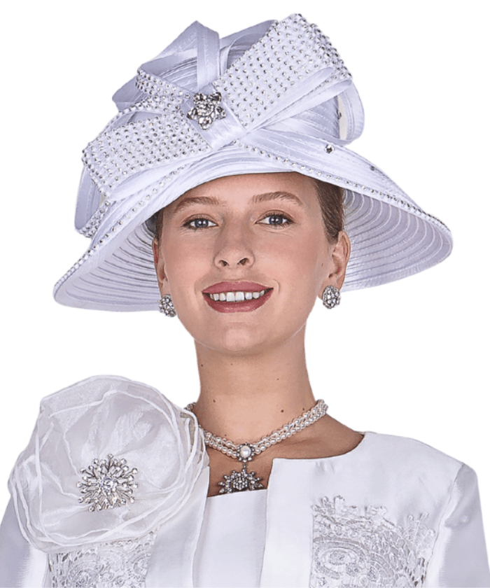 Elite Champagne Women Church Hat 6359