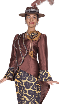 Elite Champagne Church Suit 5974