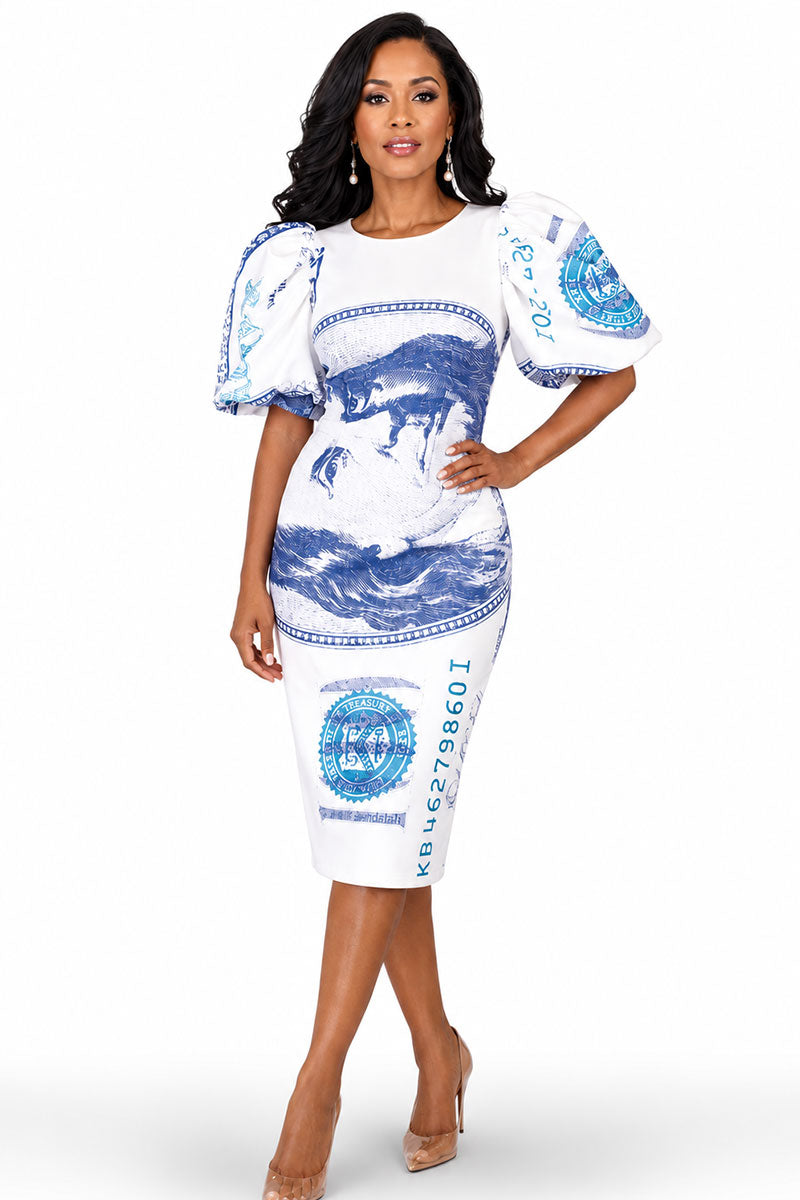 For Her Women Dress 8785-Dollar