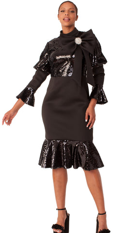 For Her Dress 82307-Black