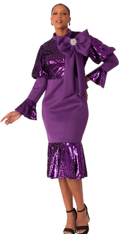 For Her Dress 82307-Purple