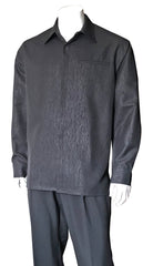 Fortino Landi Walking Set M2764C-Black - Church Suits For Less